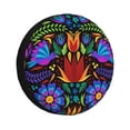 thumbnail image 1 of Balery Colorful Floraltire Cover Waterproof Dust-Proof, Universal Spare Wheel Tire Cover For Trailer, Rv, Suv Truck And Vehicle Camper Accessories-17 Inch, 1 of 9