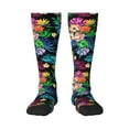 thumbnail image 1 of Balery Colorful Flowers Fun Novelty Socks Men'S Women'S Crew Socks Funny Crazy Novelty Socks Quirky And Cool Socks, 1 of 9