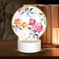 thumbnail image 1 of Balery Colorful Flowers Pattern Acrylic Night Light Gift with 3 Color ModesTouch-Sensitive LED Lamp Perfect Gift for Mother's Day, Birthday, or Christmas, 1 of 9