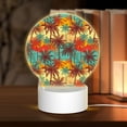 thumbnail image 1 of Balery Colorful Hawaii Palms Pattern Acrylic Night Light Gift with 3 Color ModesTouch-Sensitive LED Lamp Perfect Gift for Mother's Day, Birthday, or Christmas, 1 of 9