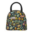 thumbnail image 1 of Balery Colorful Hippie Pattern Lunch Bag Women, Lunch Box, Lunch Bag, Small Leakproof Lunch Tote Large Capacity Reusable Insulated Cooler Lunch Container-One Size, 1 of 6