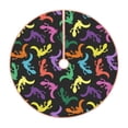 thumbnail image 1 of Balery Colorful Lizards Printed Christmas Tree Skirt , Merry Christmas Party Christmas Tree Decoration,Adjustable Tree Skirt-48", 1 of 6