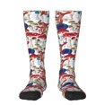 thumbnail image 1 of Balery Colorful Mushrooms (2) Fun Novelty Socks Men'S Women'S Crew Socks Funny Crazy Novelty Socks Quirky And Cool Socks, 1 of 9