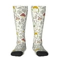 thumbnail image 1 of Balery Colorful Mushrooms And Plants Fun Novelty Socks Men'S Women'S Crew Socks Funny Crazy Novelty Socks Quirky And Cool Socks, 1 of 9