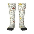 thumbnail image 1 of Balery Colorful Mushrooms And Plants Fun Novelty Socks Men'S Women'S Crew Socks Funny Crazy Novelty Socks Quirky And Cool Socks, 1 of 9