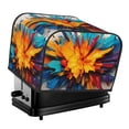 thumbnail image 1 of Balery Colorful Paint Print Pattern Oven Cover Kitchen Bread Machine Protector, 4 Slice Toaster Cover for Home, Anti Dust Fingerprint Coaster Cover, 1 of 7