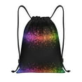 thumbnail image 1 of Balery Colorful Sparkling Pattern Drawstring Backpack Bag Sport Gym Sackpack Cinch Bags Pattern Drawstring Backpack Bag Sport Gym Sackpack Cinch Bags -Small, 1 of 6