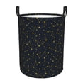 thumbnail image 1 of Balery Constellation Round Laundry Basket with Handles Waterproof Freestanding Laundry Hamper for Clothes Toys in the Dorm and Family-Small, 1 of 8