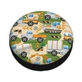 thumbnail image 1 of Balery Construction Machinery1 Tire Covers - Tough Tire Wheel Protector for Truck, SUV, Trailer, Camper, RV -17 inch, 1 of 8