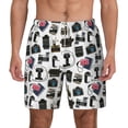 thumbnail image 1 of Balery Cool Camera Mens Swim Trunks Swim Shorts for Men Quick Dry Inseam Beach Shorts with Compression Liner Pocket-Medium, 1 of 9