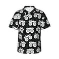 thumbnail image 1 of Balery Cool Car Print Men's Hawaiian Shirts Short Sleeve Beach Shirt Relaxed Fit Vacation Button Down Shirts-Medium, 1 of 9