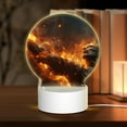 thumbnail image 1 of Balery Cool Fire Man Pattern Acrylic Night Light Gift with 3 Color ModesTouch-Sensitive LED Lamp Perfect Gift for Mother's Day, Birthday, or Christmas, 1 of 9