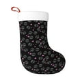 thumbnail image 1 of Balery Cool Skull Love Pattern Christmas Stockings with Initials, 18" Large Knit Christmas Stocking,Xmas Stocking for Kids, Holiday and Family Stocking, 1 of 7