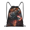 thumbnail image 1 of Balery Cool Tiger Pattern Drawstring Backpack Bag Sport Gym Sackpack Cinch Bags Pattern Drawstring Backpack Bag Sport Gym Sackpack Cinch Bags -Small, 1 of 6