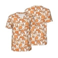 thumbnail image 1 of Balery Corgi Animal Baseball Jersey for Men Casual Button Down Shirts Short Sleeve Active Team Sports Uniform-Small, 1 of 9