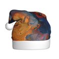 thumbnail image 1 of Balery Cosmic Dog Starry Night Pattern Santa Hat Christmas Hat Funny Christmas Hat Christmas Knitted Beanie Hat For Men Women Adult, 1 of 6
