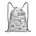 thumbnail image 1 of Balery Country Farm Scene Pattern Drawstring Backpack Bag Sport Gym Sackpack Cinch Bags Pattern Drawstring Backpack Bag Sport Gym Sackpack Cinch Bags -Medium, 1 of 6