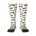 thumbnail image 1 of Balery Cow Printed Novelty Socks Men's Women's Crew Socks Sports Socks Knee High Socks Cotton Socks Quirky and Cool Socks, 1 of 9