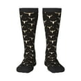 thumbnail image 1 of Balery Cow Skulls Fun Novelty Socks Men'S Women'S Crew Socks Funny Crazy Novelty Socks Quirky And Cool Socks, 1 of 9