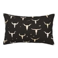 thumbnail image 1 of Balery Cow Skulls Pillow Covers,Bed Pilowcases,Reversible Plush Throw Pillow Covers End Pillow Encasement,Pillow Case - 20"X30", 1 of 9
