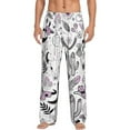 thumbnail image 1 of Balery Cowboy print Men's Pajama Pants,Ultra Lightweight Pjs,Lounge Pant-Small, 1 of 9