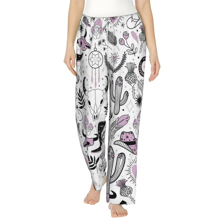 Balery Cowboy print Women s Pajama Pants Ultra Lightweight Pjs Lounge Pant Large Walmart