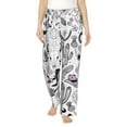 thumbnail image 1 of Balery Cowboy print Women's Pajama Pants,Ultra Lightweight Pjs,Lounge Pant-X-Large, 1 of 9
