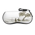 thumbnail image 1 of Balery Cowboys Riding A Horse Near A Tree for Zipper Sunglasses Case, Eyeglasses Cases, Protective Case For Glasses,Flexible Eyewear Storage,Multi-Purpose Key Lock Case, 1 of 6