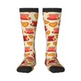 thumbnail image 1 of Balery Cups Of Tea Fun Novelty Socks Men'S Women'S Crew Socks Funny Crazy Novelty Socks Quirky And Cool Socks, 1 of 9