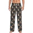thumbnail image 1 of Balery Cute Alpaca print Men's Pajama Pants,Ultra Lightweight Pjs,Lounge Pant-X-Large, 1 of 9
