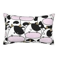 thumbnail image 1 of Balery Cute Animal With Cow Pillow Covers,Bed Pilowcases,Reversible Plush Throw Pillow Covers End Pillow Encasement,Pillow Case - 14"X20", 1 of 9