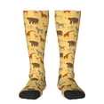 thumbnail image 1 of Balery Cute Animals Printed Novelty Socks Men's Women's Crew Socks Sports Socks Knee High Socks Cotton Socks Quirky and Cool Socks, 1 of 9