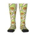 thumbnail image 1 of Balery Cute Avocado Fun Novelty Socks Men'S Women'S Crew Socks Funny Crazy Novelty Socks Quirky And Cool Socks, 1 of 9