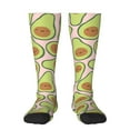 thumbnail image 1 of Balery Cute Avocado Fun Novelty Socks Men'S Women'S Crew Socks Funny Crazy Novelty Socks Quirky And Cool Socks, 1 of 9