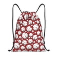 thumbnail image 1 of Balery Cute Baseball Pattern Drawstring Backpack Bag Sport Gym Sackpack Cinch Bags Pattern Drawstring Backpack Bag Sport Gym Sackpack Cinch Bags -Medium, 1 of 6