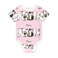 thumbnail image 1 of Balery Cute Cats Pattern Baby Climbing Clothes Infant Bodysuit Cute Infant Bodysuit Baby Romper-12 Months, 1 of 1