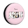 thumbnail image 1 of Balery Cute Catstire Cover Waterproof Dust-Proof, Universal Spare Wheel Tire Cover For Trailer, Rv, Suv Truck And Vehicle Camper Accessories-16 Inch, 1 of 9