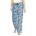 thumbnail image 1 of Balery Cute Chickens and Flowers print Women's Pajama Pants,Ultra Lightweight Pjs,Lounge Pant-Large, 1 of 9