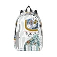 thumbnail image 1 of Balery Cute Colorful Animal Vintage Canvas Backpack for Men and Women - Large Capacity, Durable Travel Laptop Bag for School, Work, Hiking, and Outdoor Activities, 1 of 7