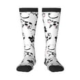 thumbnail image 1 of Balery Cute Cow And Milk Stains Fun Novelty Socks Men'S Women'S Crew Socks Funny Crazy Novelty Socks Quirky And Cool Socks, 1 of 9