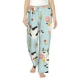 thumbnail image 1 of Balery Cute Cows print Women's Pajama Pants,Ultra Lightweight Pjs,Lounge Pant-Small, 1 of 9