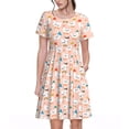 thumbnail image 1 of Balery Cute Ducks In Hats Pattern Womens Dresses Loose Short sleeve Sundresses Swimsuit Coverup 2025 Summer Casual Dress for Women - A-Line Swing Dress, 1 of 6