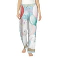 thumbnail image 1 of Balery Cute Elephant print Women's Pajama Pants,Ultra Lightweight Pjs,Lounge Pant-Large, 1 of 9