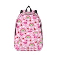 thumbnail image 1 of Balery Cute Flamingo Vintage Canvas Backpack for Men and Women - Large Capacity, Durable Travel Laptop Bag for School, Work, Hiking, and Outdoor Activities, 1 of 7