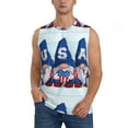 thumbnail image 1 of Balery Cute Gnomes in USA Men's Sleeveless Muscle Shirts Workout Tank Top, Moisture Wicking, Odor Protection-Large, 1 of 8