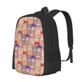 thumbnail image 1 of Balery Cute Lamas Backpack for Men and Women - Durable 600D Oxford Cloth -Large Capacity, Water-Resistant School, Travel, and Hiking Bag, 1 of 7