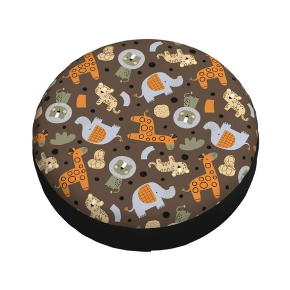 Balery Cute Lion Tiger Tire Covers - Tough Tire Wheel Protector for Truck, SUV, Trailer, Camper, RV -16 inch
