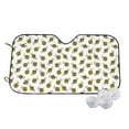 thumbnail image 1 of Balery Cute Little Bee Print Car Windshield Sun Shade,Windshield Sunshade for Car Pickup Truck SUV Accessories-Medium, 1 of 7