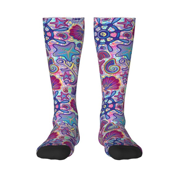 Balery Cute Nautical Fun Novelty Socks Men'S Women'S Crew Socks Funny Crazy Novelty Socks Quirky And Cool Socks