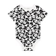 thumbnail image 1 of Balery Seamless Pattern Cute Panda Pattern Baby Climbing Clothes Infant Bodysuit Cute Infant Bodysuit Baby Romper-3 Months, 1 of 7